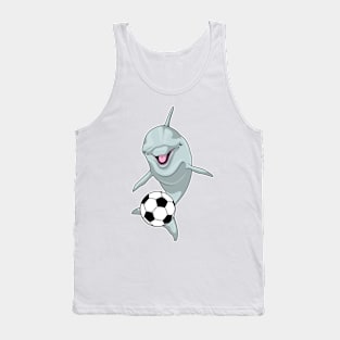 Dolphin Soccer player Soccer Tank Top